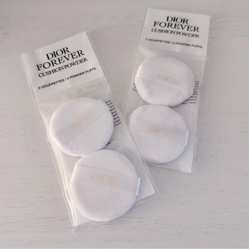 Dior Forever Cushion Powder Puffs Set of 4